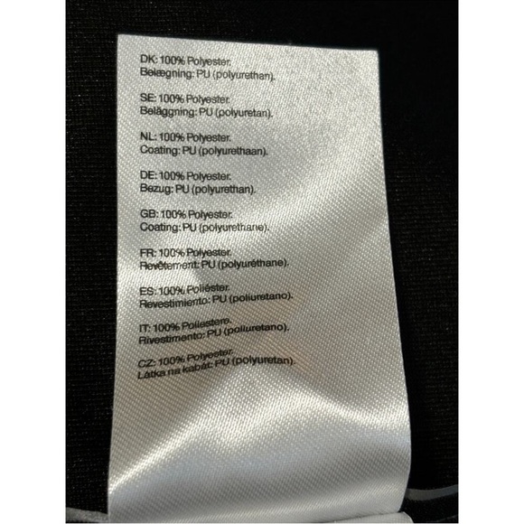 Rains NWT Longer Jacket W3 Sz XS Metallic Grey Hooded Snap Front Outdoor Unisex - Picture 7 of 14